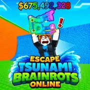 Play Escape Tsunami Brainrots Online Game
