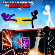 Play Stickman Fighter: Mega Brawl Game