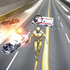 Play Super Crime Steel War Hero Game